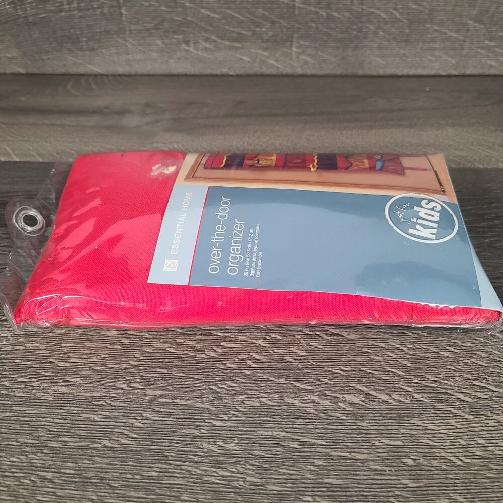 Kmart New in Package Over The Door Kid's Closet Organizer Red Yellow and Blue - Picture 12 of 12